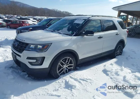 2016 Ford Explorer Sport z USA, uszkodzony, nr VIN 1FM5K8GT5GGB09954